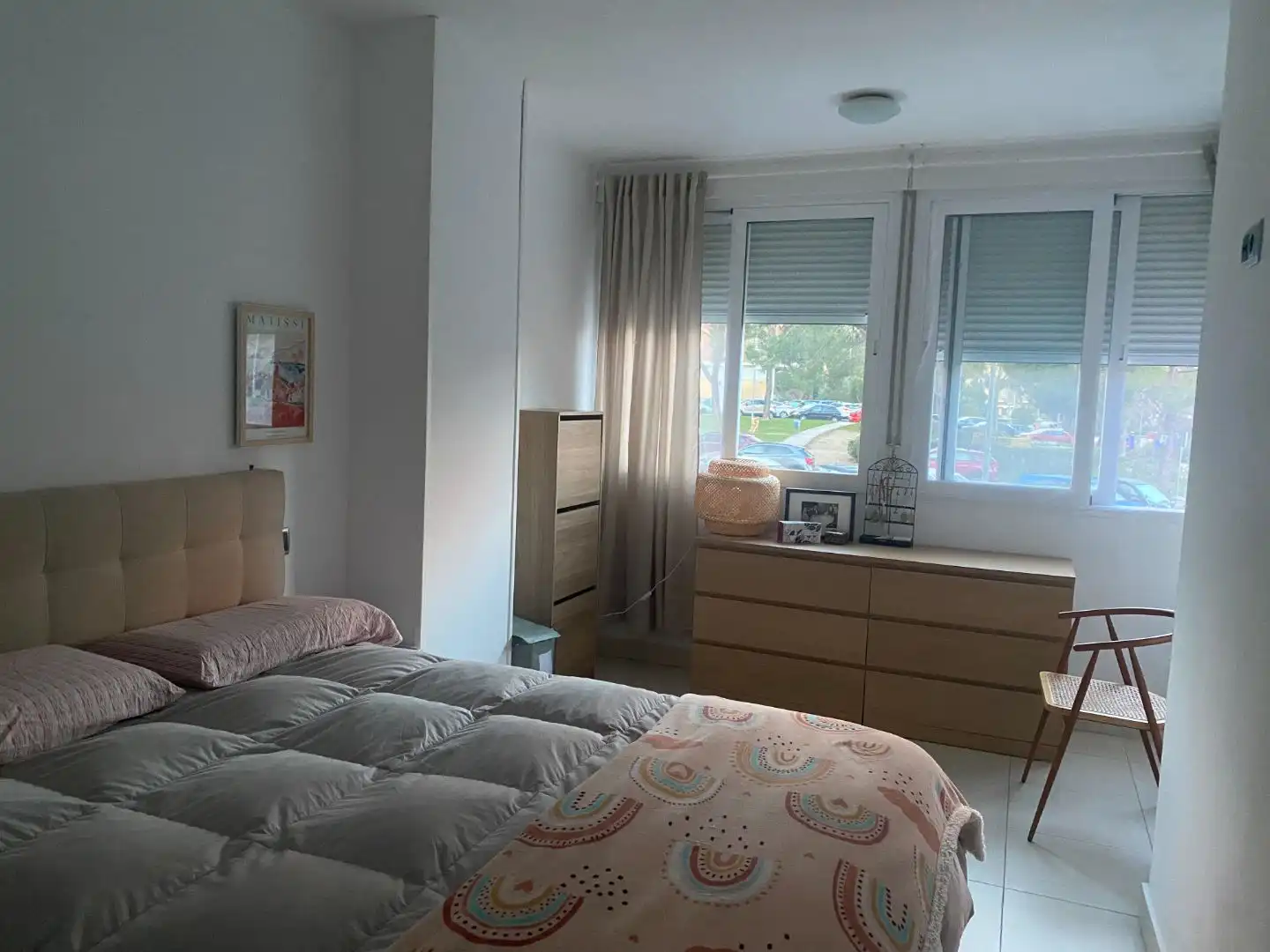 Flat for rent in del Jazmín, 20, Costillares Bedroom of Flat for rent in Madrid with Air Conditioner, Heating and Swimming Pool