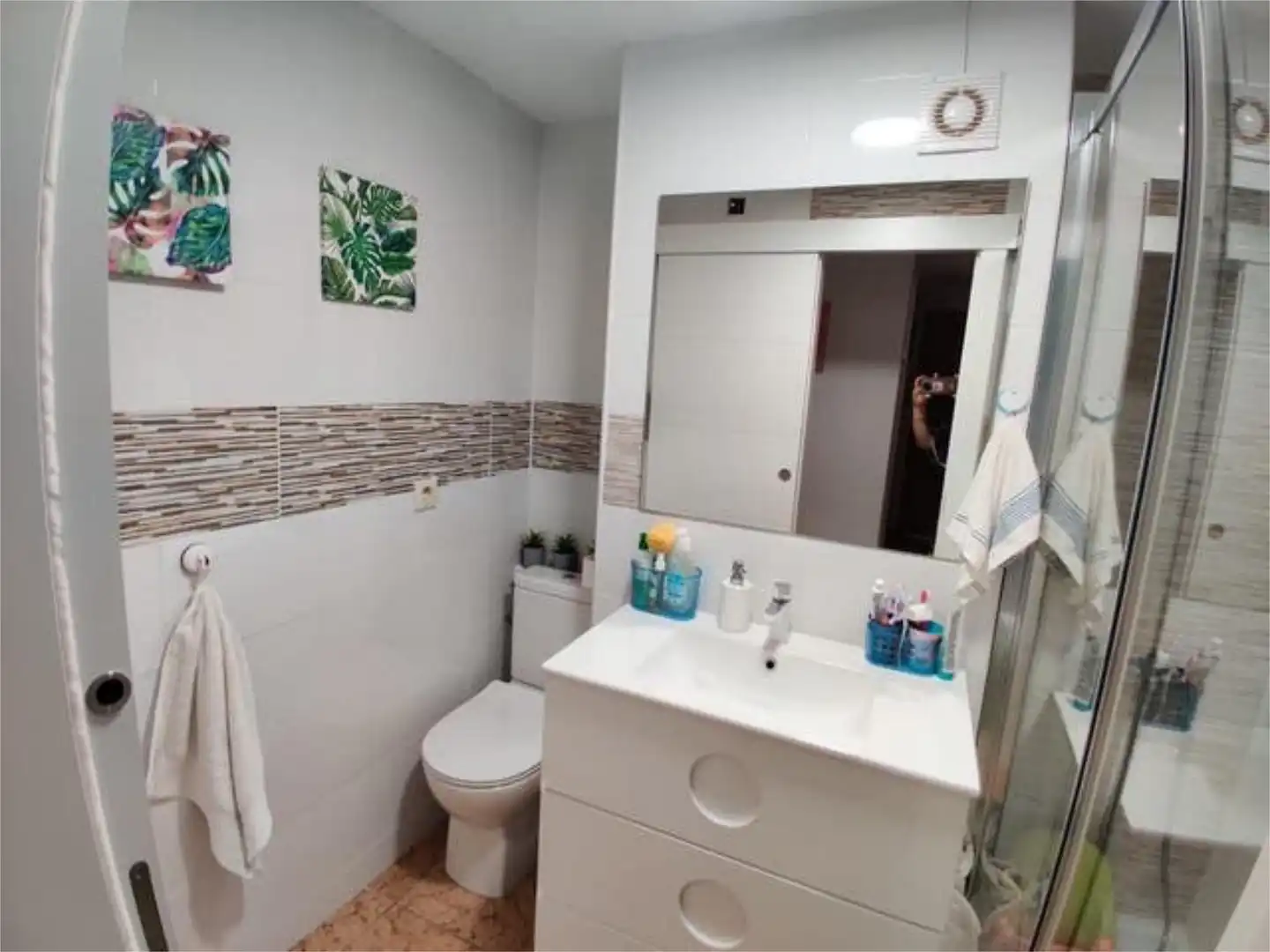 Wohnung zur Miete in Manzanera - Tosal Badezimmer von Wohnung zur Miete in Calpe / Calp mit Heizung, Privatgarten und Terrasse