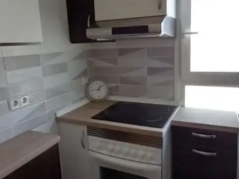 Kitchen of Flat for rent in  Madrid Capital  with Air Conditioner