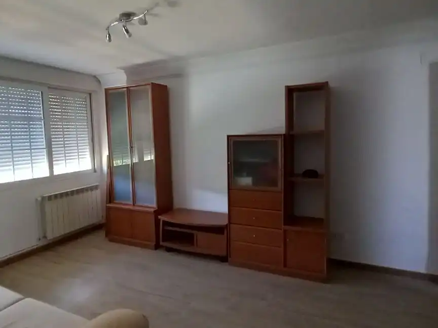 Living room of Flat for rent in  Madrid Capital  with Air Conditioner