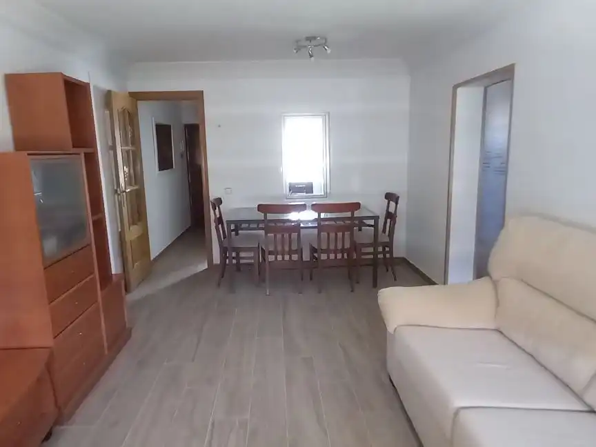 Living room of Flat for rent in  Madrid Capital  with Air Conditioner