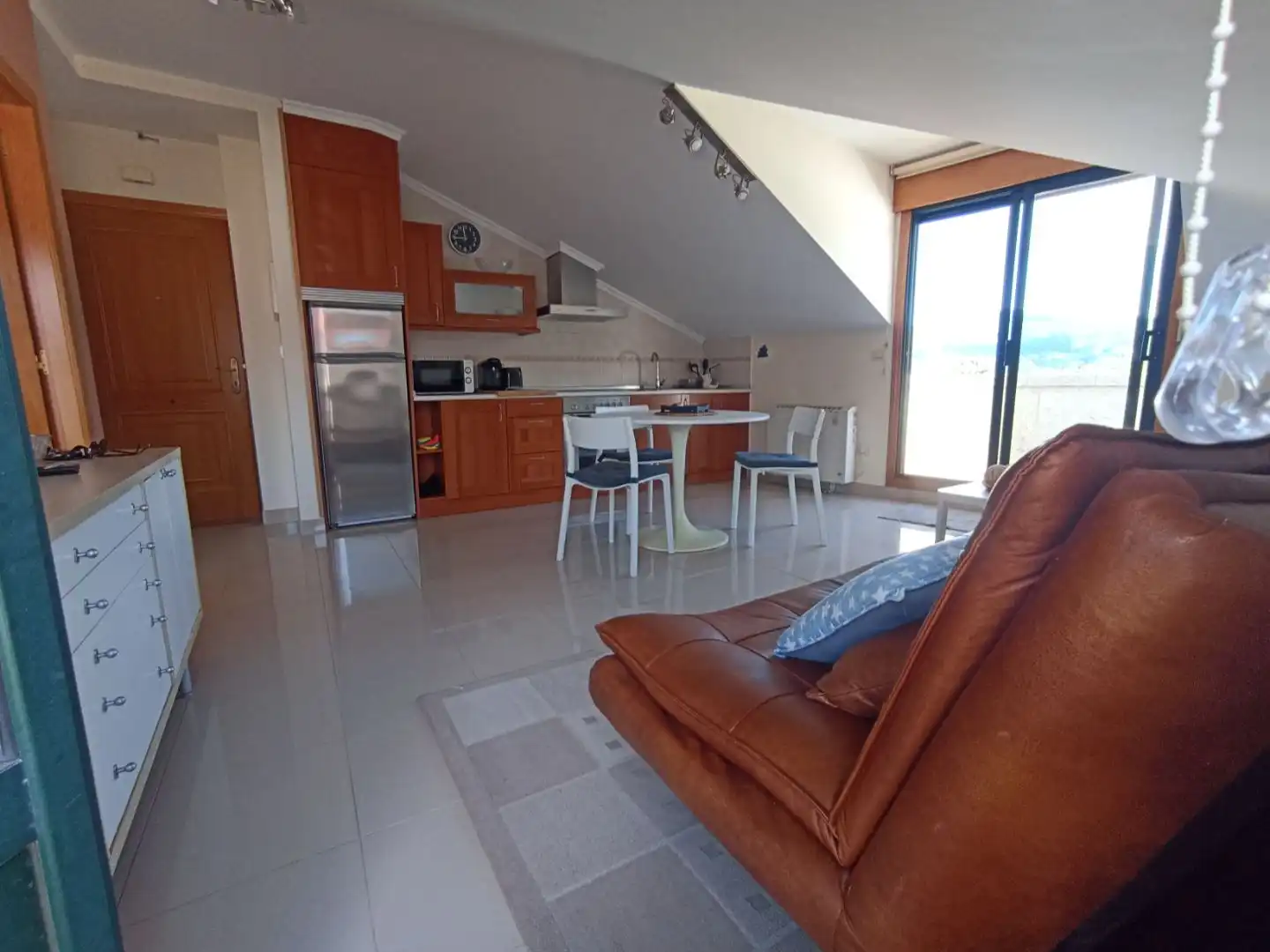 Küche von Wohnung zum Verkauf in O Rosal   mit Terrasse