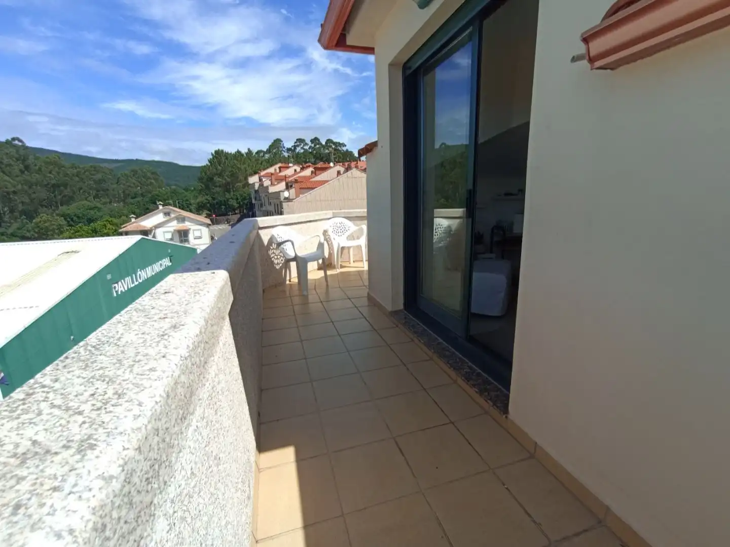 Terrasse von Wohnung zum Verkauf in O Rosal   mit Terrasse