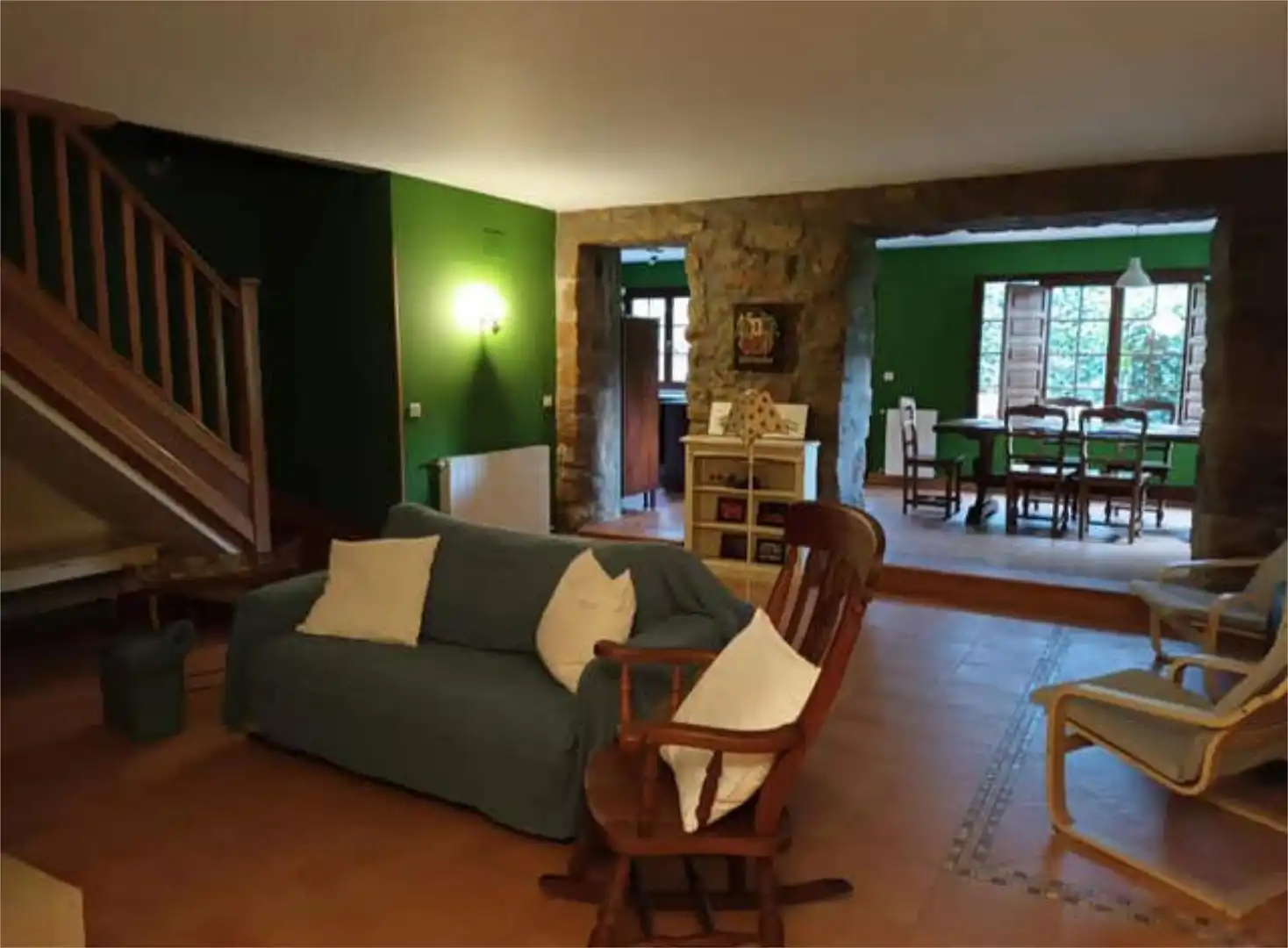 Casa o chalet de alquiler en Alonsotegi Sala de estar de Casa o chalet de alquiler en Alonsotegi con Calefacción, Jardín privado y Terraza