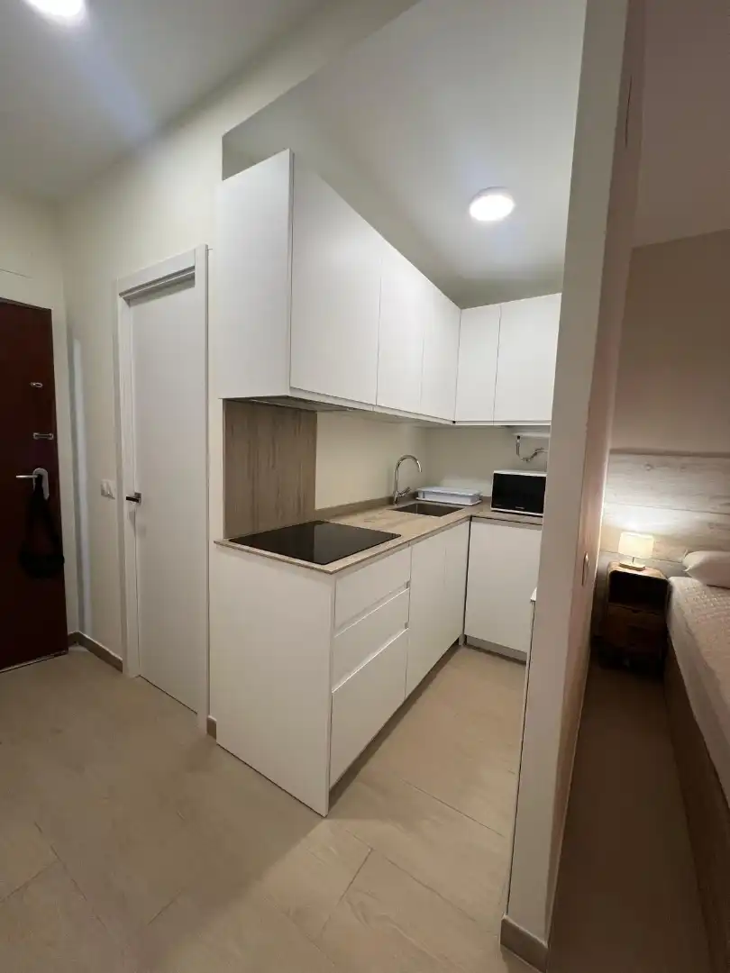 Cocina de Apartamento de alquiler en Torremolinos con Aire acondicionado, Calefacción y Terraza