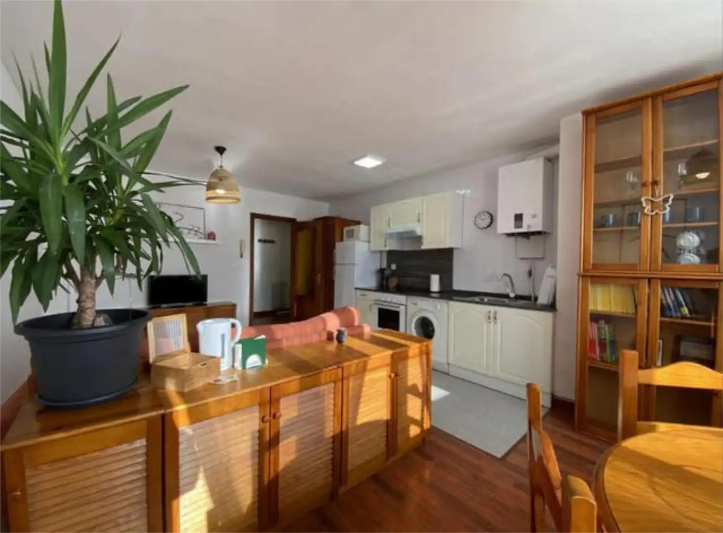 Apartament de lloguer a Contrueces Cuina de Apartament de lloguer en Gijón