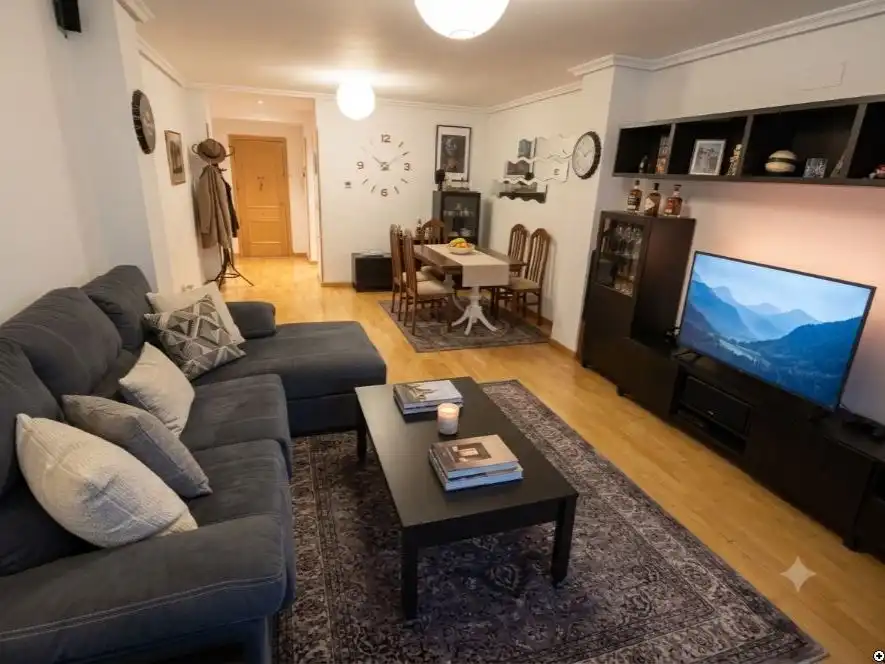 Flat for sale in Señorío de Illescas Living room of Flat for sale in Illescas with Heating, Private garden and Parquet flooring