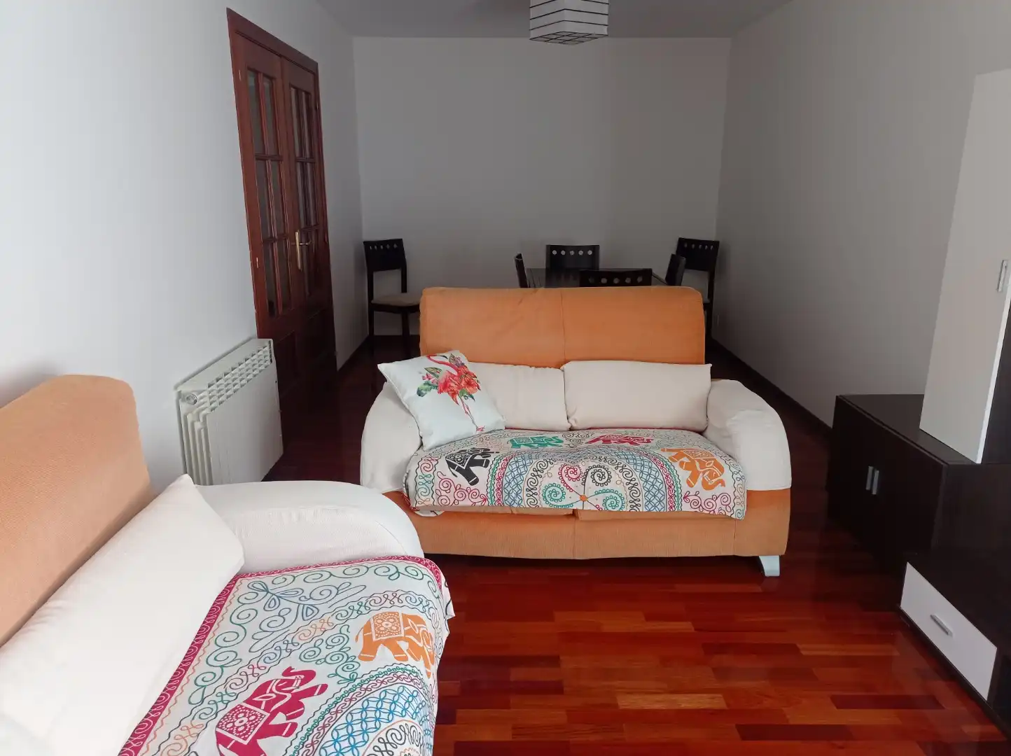 Sala d'estar de Pis de lloguer en Ares amb Calefacció, Parquet i Traster