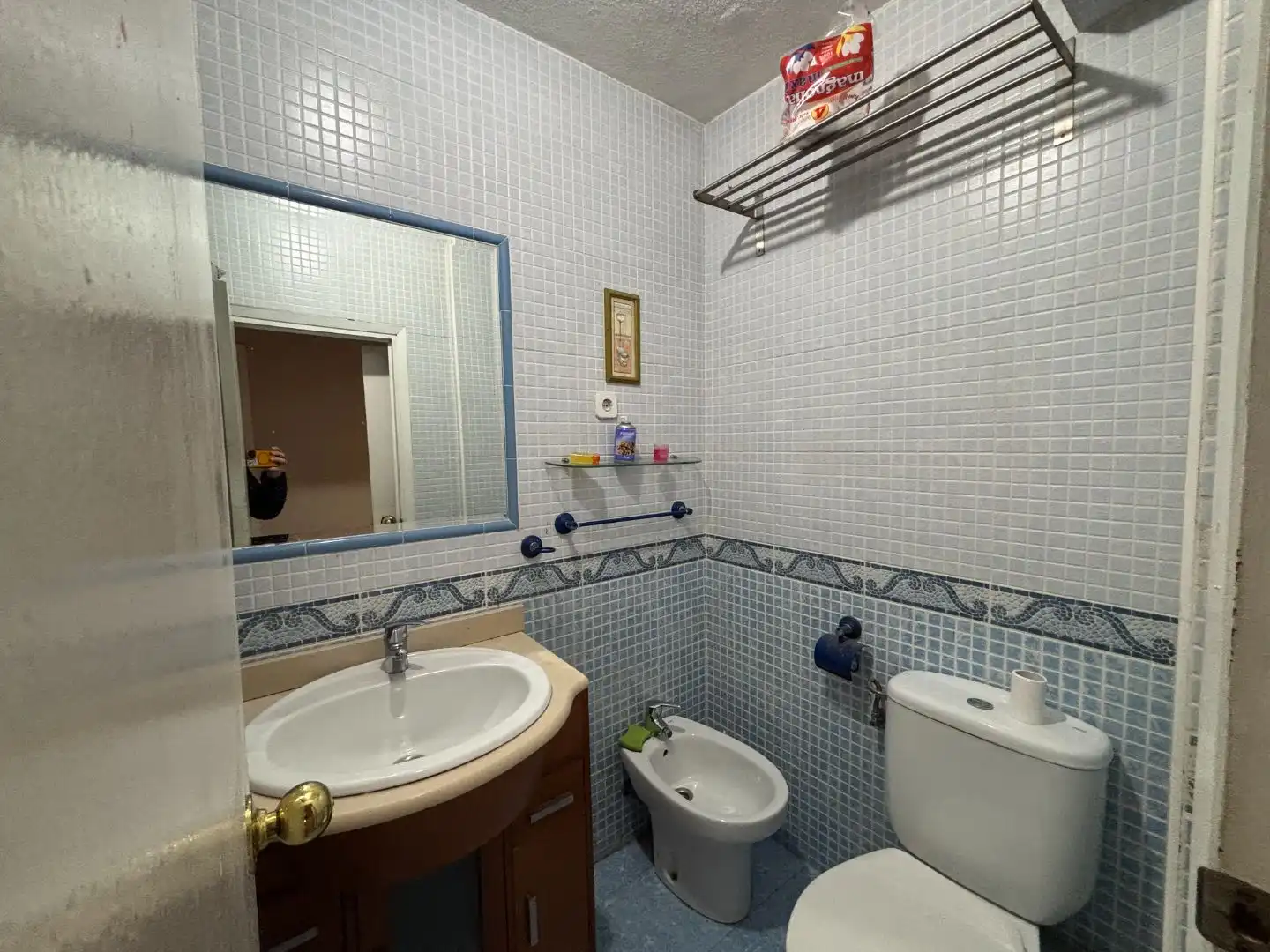 Flat for sale in Calle de Santa Escolástica, 9, Los Ángeles Bathroom of Flat for sale in Madrid with Air Conditioner, Terrace and Storage room
