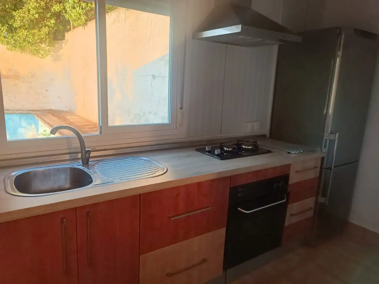 Cuina de Estudi de lloguer en Antequera amb Aire condicionat, Jardí privat i Terrassa