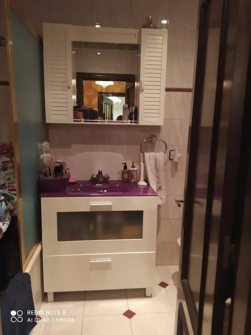 Flat for rent in Calle Trinidad, 3, Cimadevilla Bathroom of Flat for rent in Gijón with Heating, Parquet flooring and Furnished