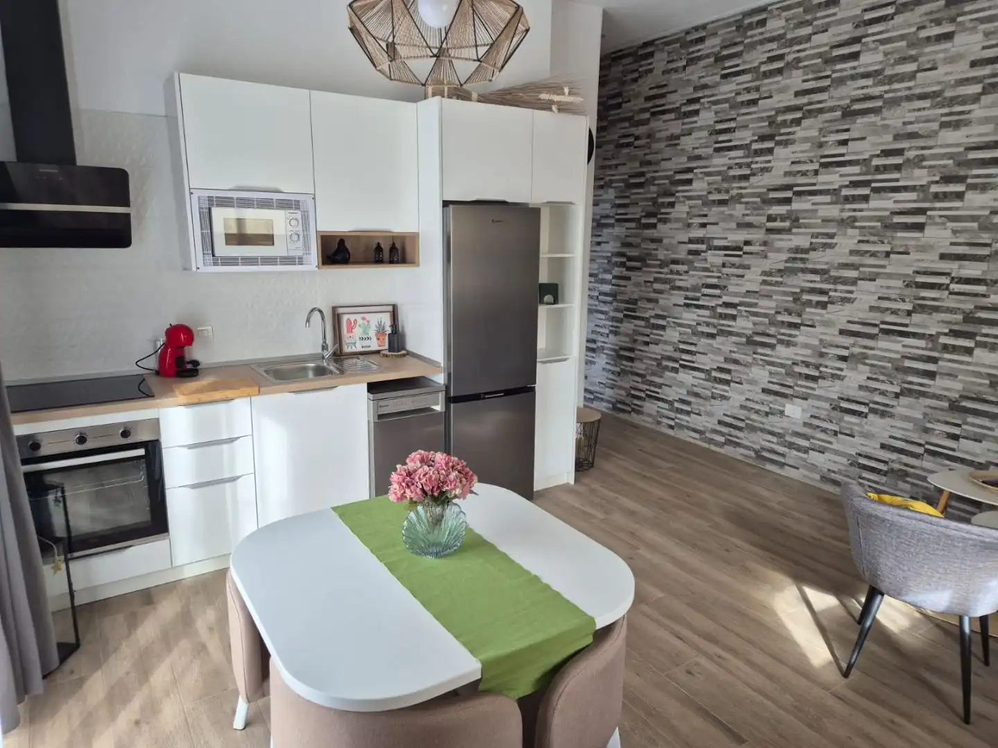 Ground floor for rent in Camino Napoles, 21, Tejina Kitchen of Ground floor for rent in San Cristóbal de la Laguna with Private garden, Terrace and Furnished