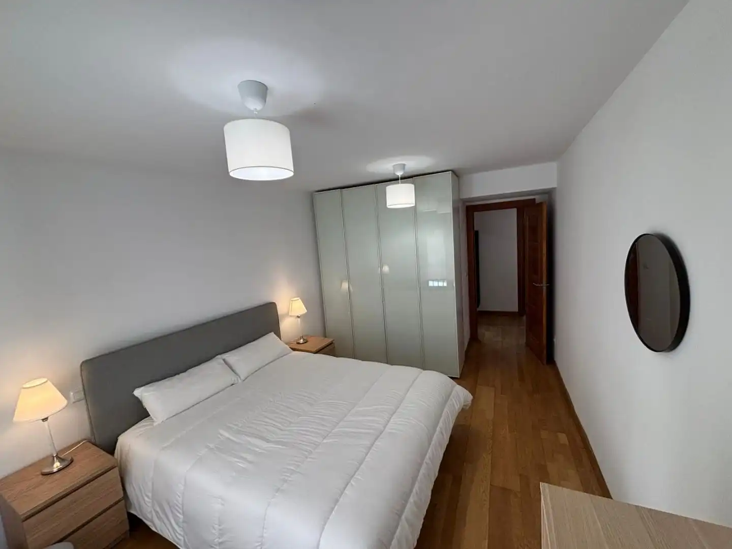Bedroom of Flat for rent in Valladolid  with Heating, Parquet flooring and Furnished