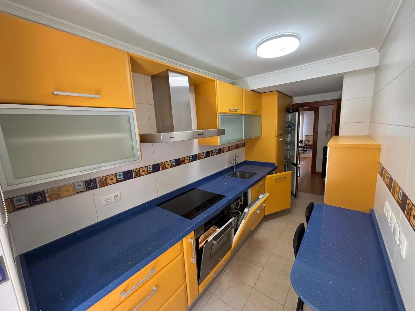 Kitchen of Flat for rent in Valladolid  with Heating, Parquet flooring and Furnished