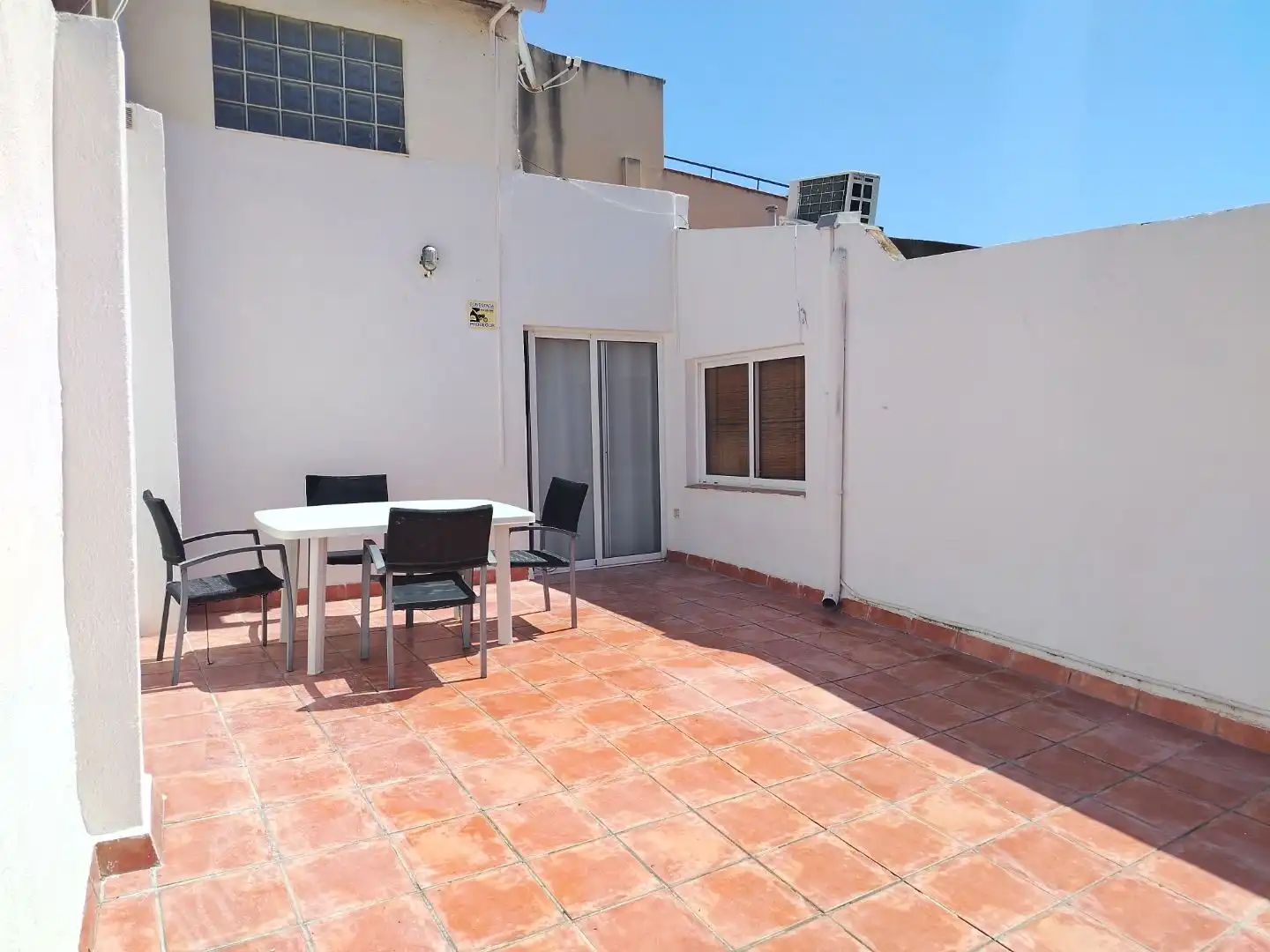 Terraza de Piso de alquiler en Tarragona con Aire acondicionado, Terraza y Amueblado