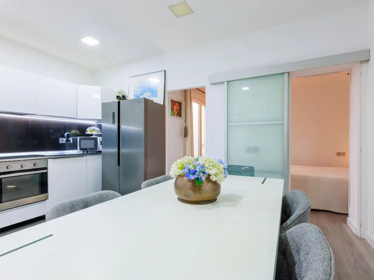 Flat for sale in Carrer del Torrent de L'olla, 42, Vila de Gràcia Kitchen of Flat for sale in Barcelona Capital with Air Conditioner