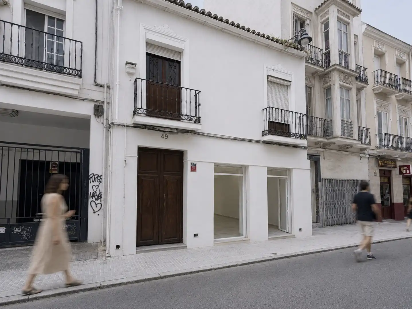 Local de lloguer a Calle Ollerías, 49, La Goleta - San Felipe Neri Vista exterior de Local de lloguer en Málaga