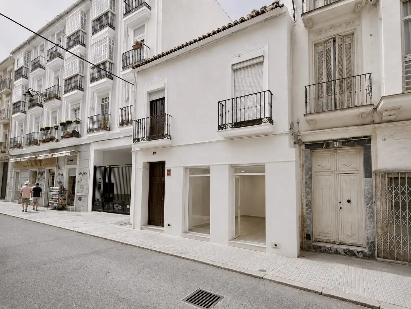 Local de lloguer a Calle Ollerías, 49, La Goleta - San Felipe Neri Vista exterior de Local de lloguer en Málaga