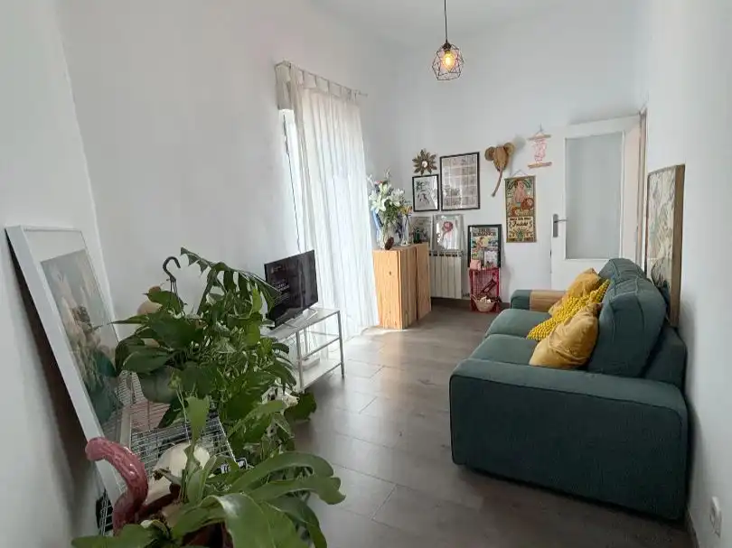 Flat for sale in Calle Manuel Aleixandre, 2, Legazpi Living room of Flat for sale in Madrid with Heating, Parquet flooring and Furnished
