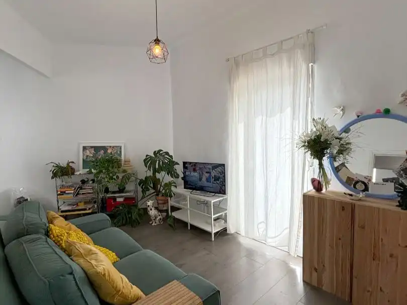 Flat for sale in Calle Manuel Aleixandre, 2, Legazpi Living room of Flat for sale in Madrid with Heating, Parquet flooring and Furnished