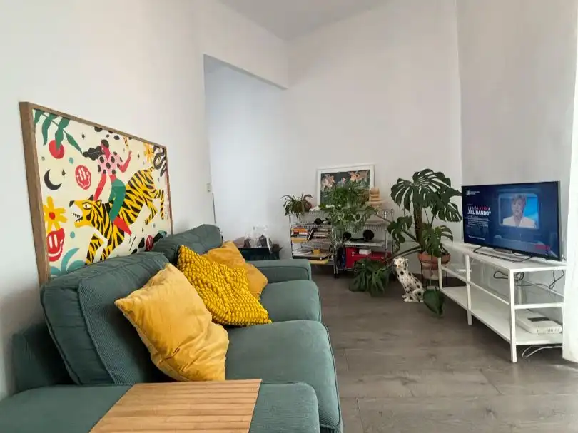 Flat for sale in Calle Manuel Aleixandre, 2, Legazpi Living room of Flat for sale in Madrid with Heating, Parquet flooring and Furnished