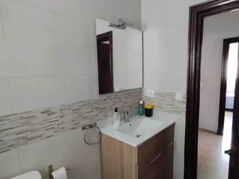 Baño de Piso de alquiler en Jerez de la Frontera con Amueblado y Balcón