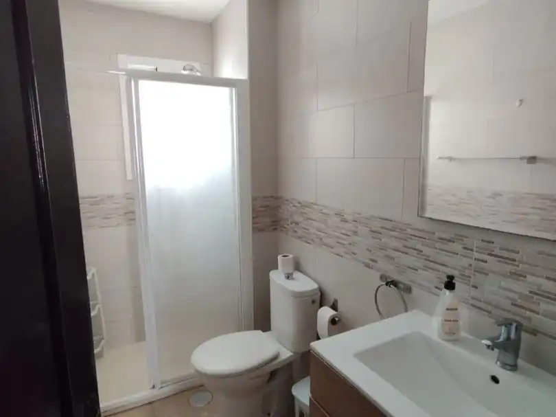 Baño de Piso de alquiler en Jerez de la Frontera con Amueblado y Balcón