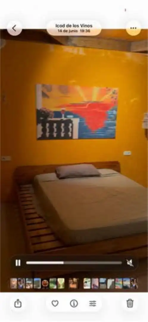 Habitación de Apartamento de alquiler en Granadilla de Abona con Jardín privado, Terraza y Se aceptan mascotas