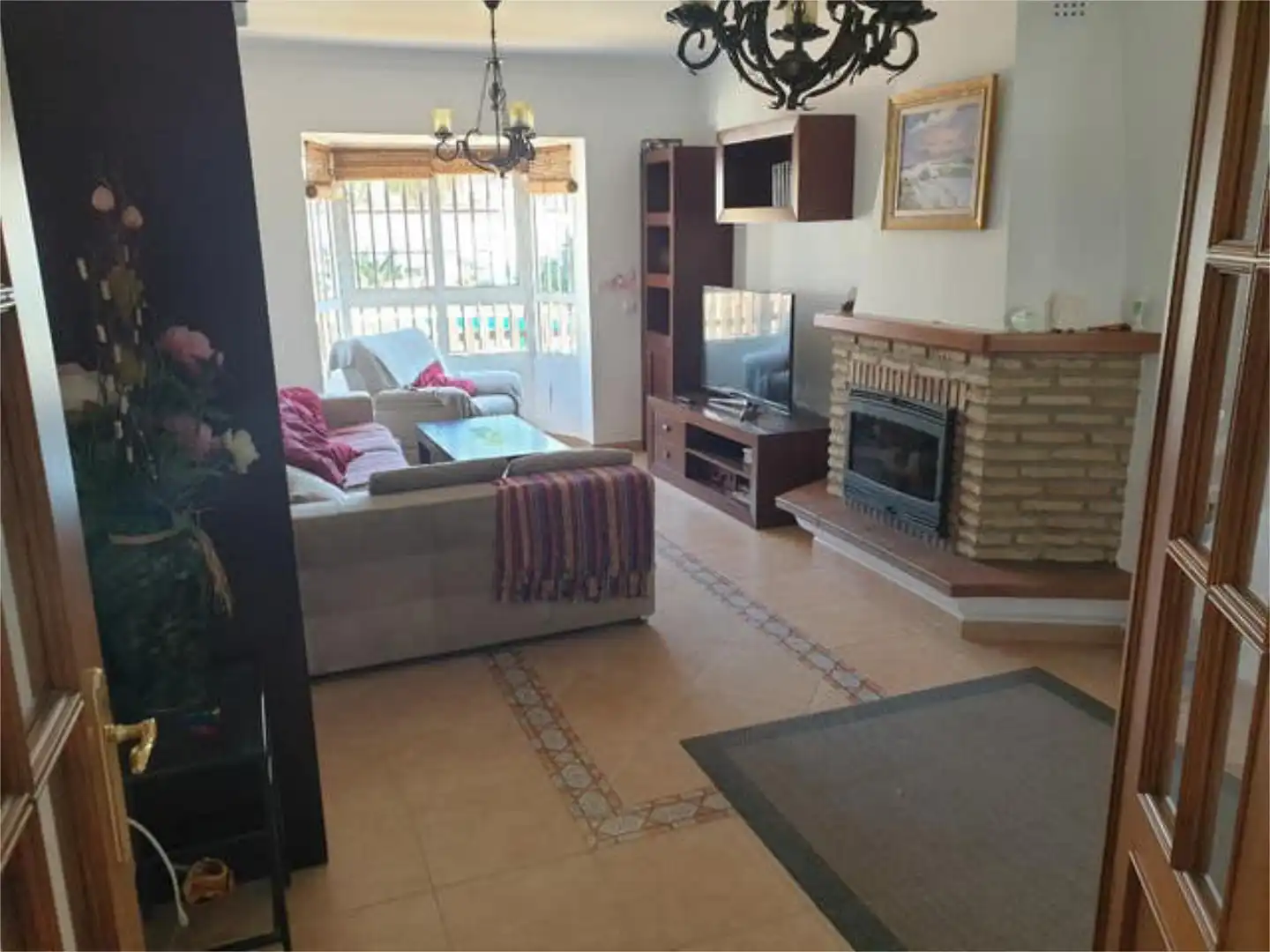 Living room of Detached homes for rent in Chiclana de la Frontera  with Private garden, Terrace and Swimming Pool