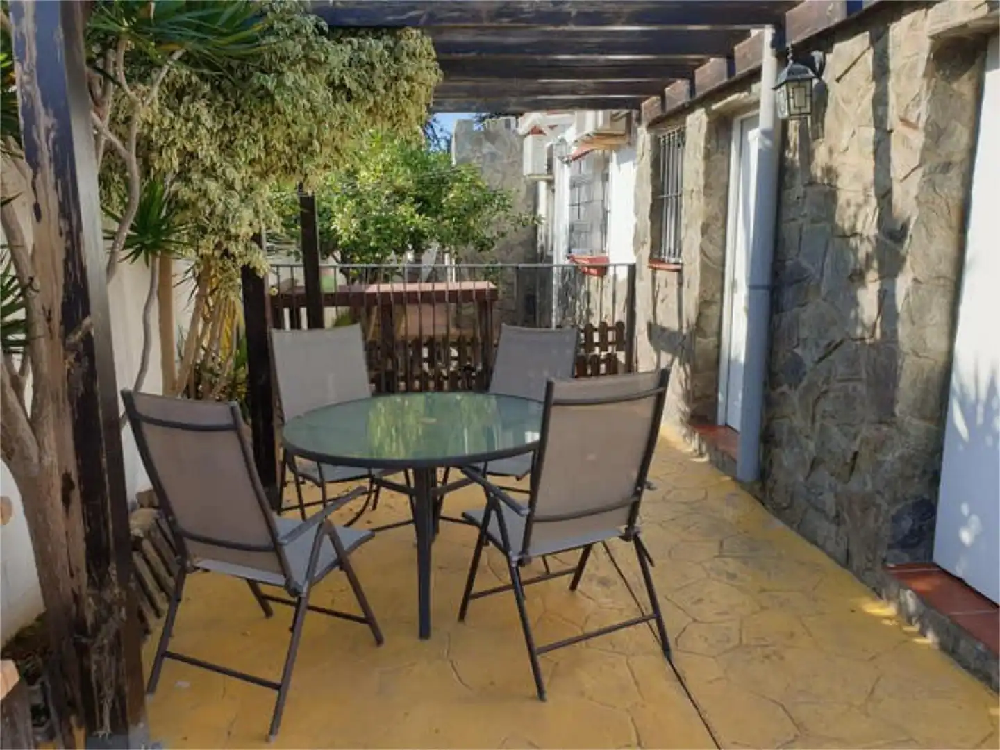 Terrace of Detached homes for rent in Chiclana de la Frontera  with Private garden, Terrace and Swimming Pool