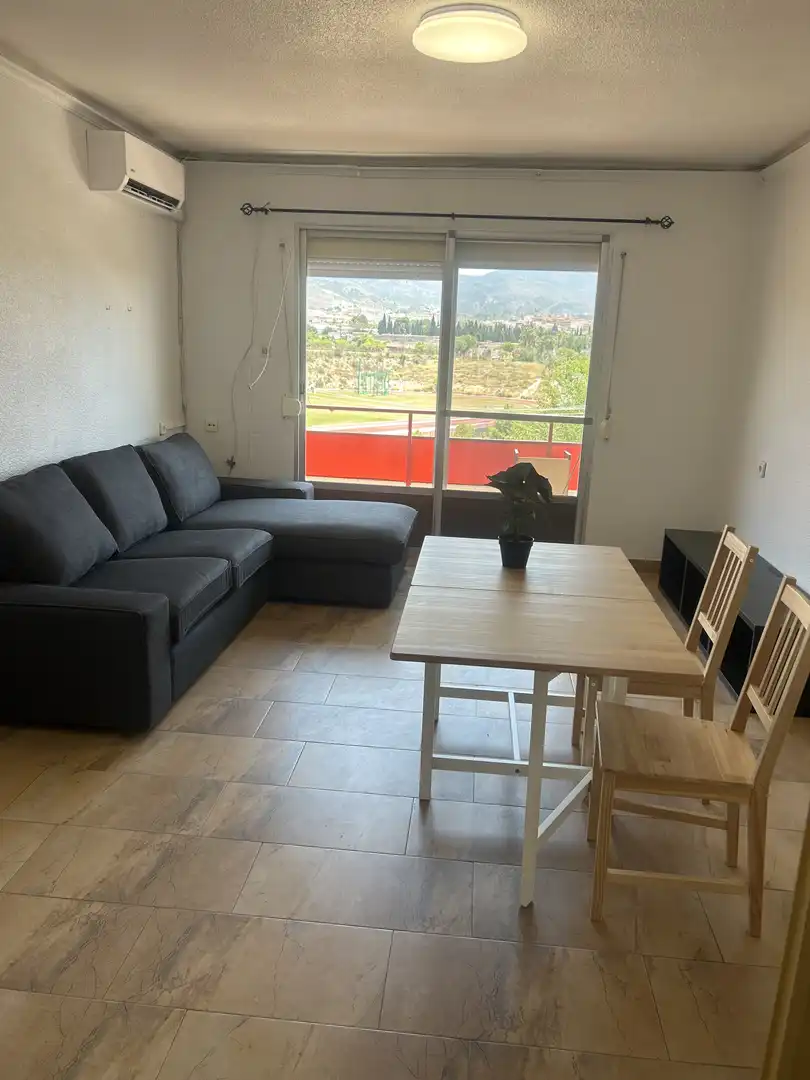 Pis de lloguer a Calle Río Vinalopó, 76, San Crispín - Huerta Nueva-Estación Sala d'estar de Pis de lloguer en Elda amb Aire condicionat, Calefacció i Moblat