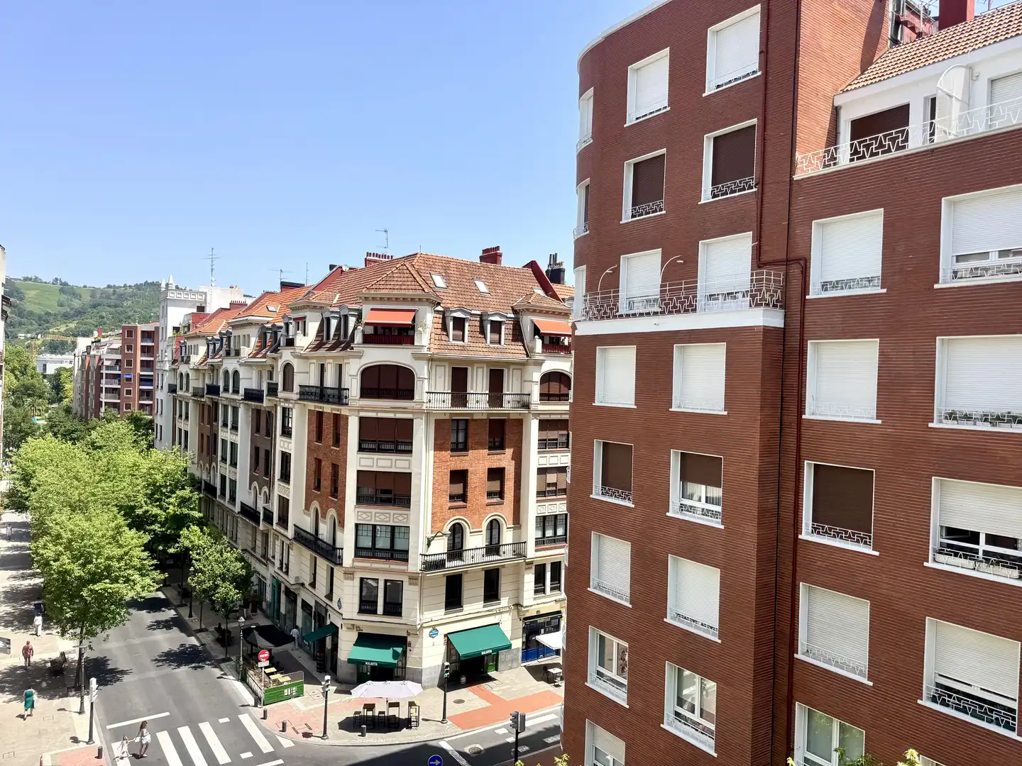 Piso en venta en Gregorio de la Revilla Zumarkalea, 18, Zona Indautxu Vista exterior de Piso en venta en Bilbao con Terraza