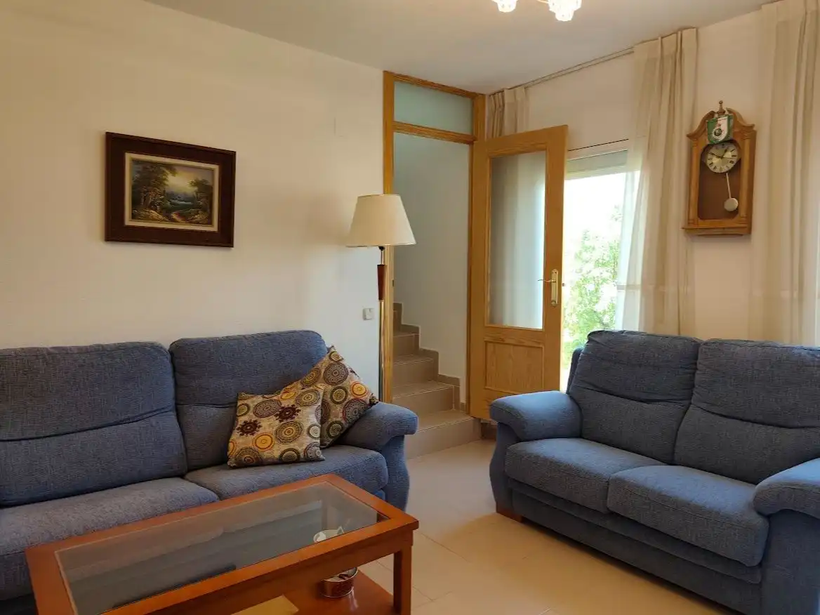Flat for sale in Calle Fuente del Avellano, 142, Loranca de Tajuña Living room of Flat for sale in Loranca de Tajuña with Heating, Private garden and Terrace