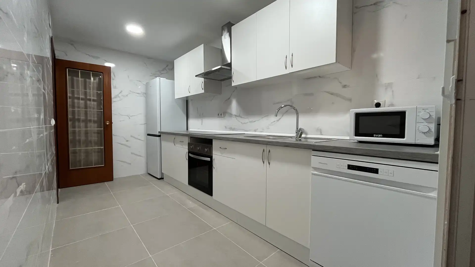 Flat for rent in Carrer de la Puríssima, 20, Centro Kitchen of Flat for rent in Almazora / Almassora with Furnished and Balcony