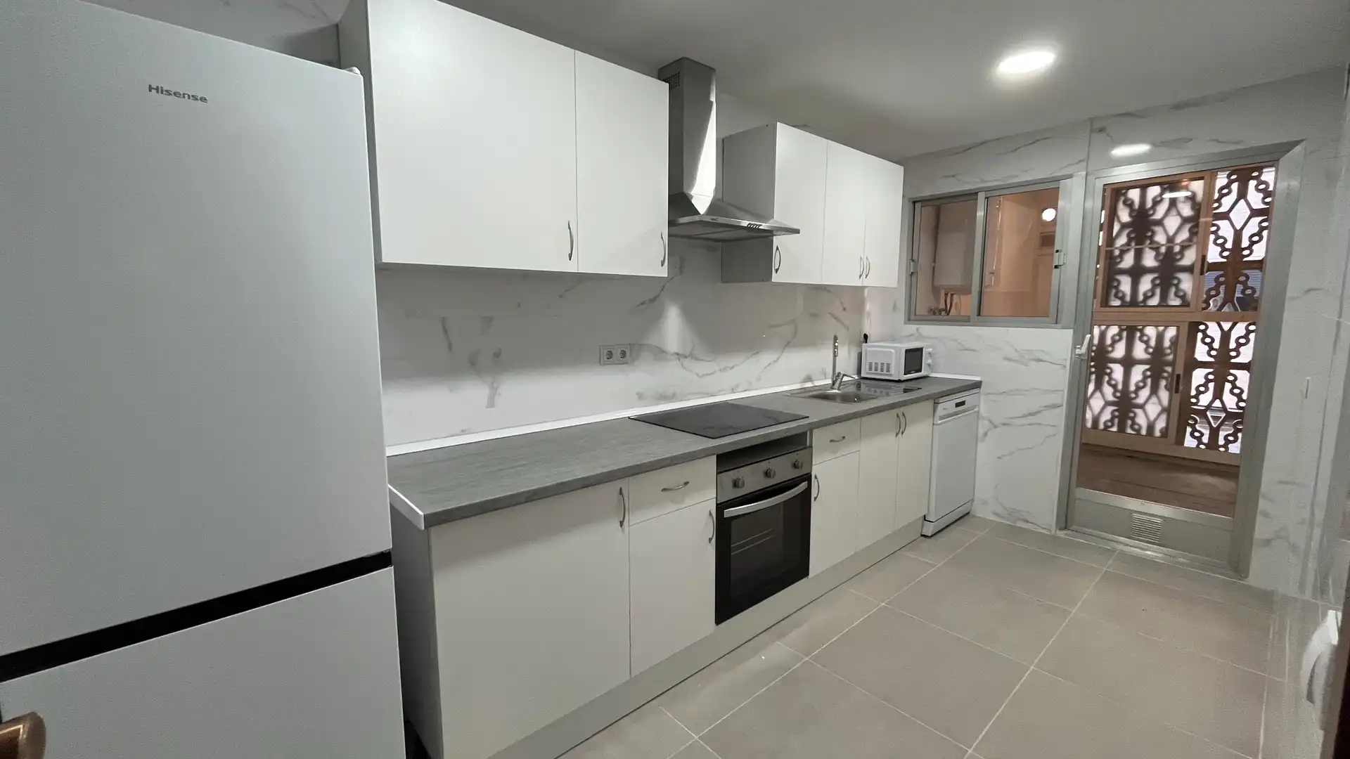 Flat for rent in Carrer de la Puríssima, 20, Centro Kitchen of Flat for rent in Almazora / Almassora with Furnished and Balcony