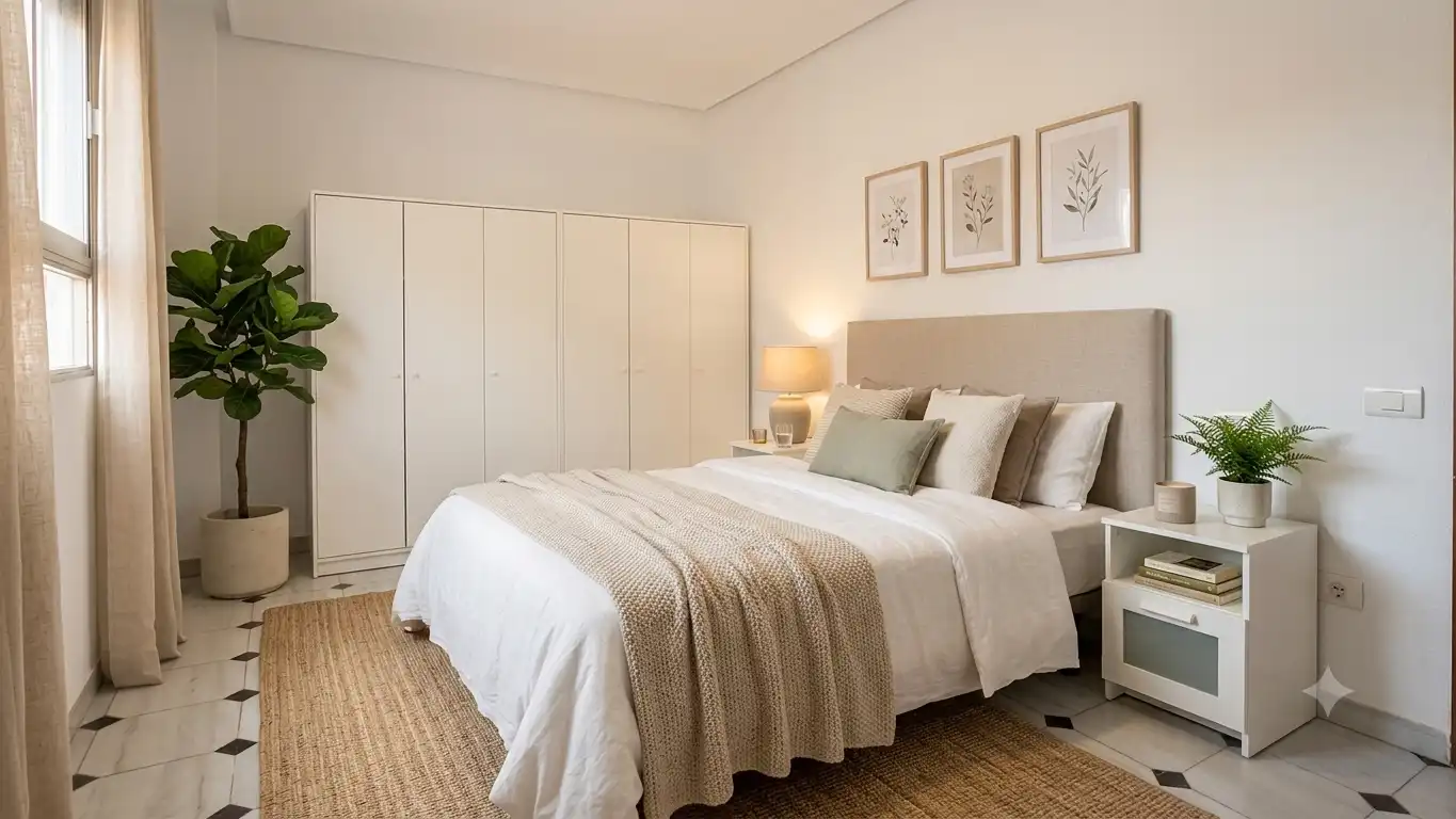 Flat for rent in Carrer de la Puríssima, 20, Centro Bedroom of Flat for rent in Almazora / Almassora with Furnished and Balcony