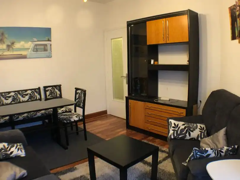 Sala de estar de Piso de alquiler en Bilbao  con Balcón