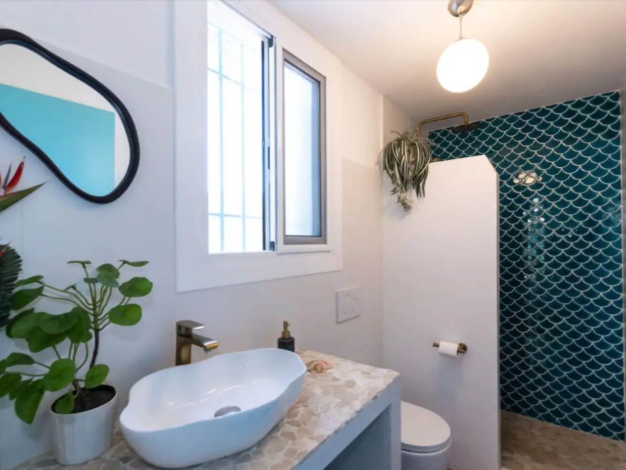Country house zum Verkauf in Partida Aubagues, 34, L'Albiol Badezimmer von Country house zum Verkauf in L'Albiol mit Heizung, Privatgarten und Terrasse