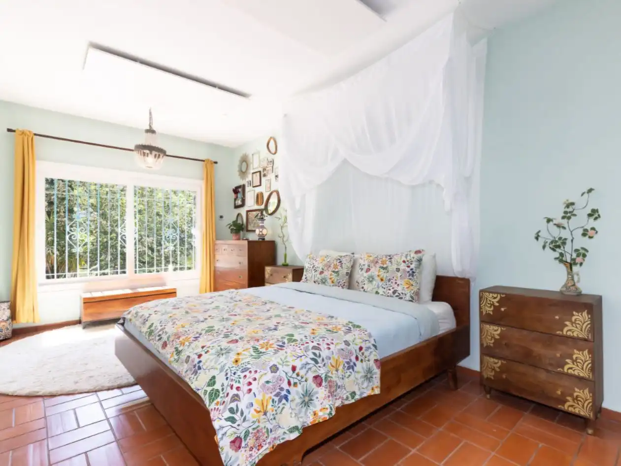 Country house zum Verkauf in Partida Aubagues, 34, L'Albiol Schlafzimmer von Country house zum Verkauf in L'Albiol mit Heizung, Privatgarten und Terrasse