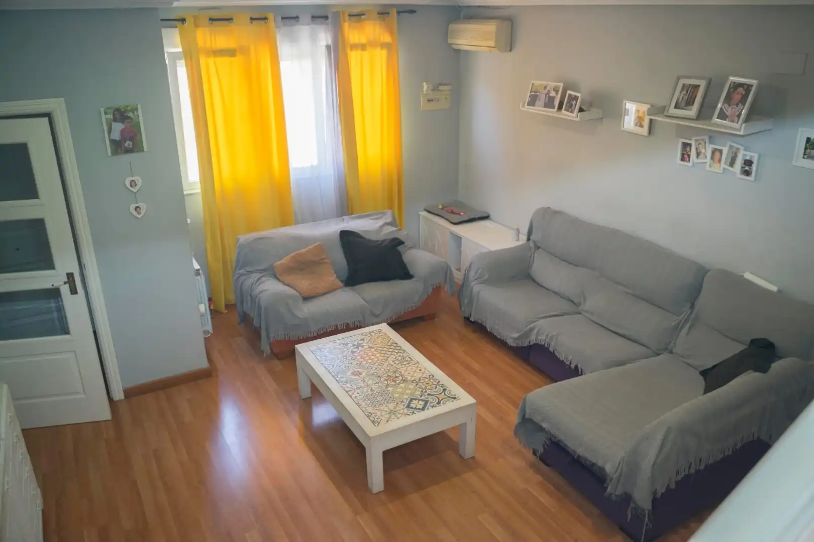 Living room of Detached homes for sale in Plasencia  with Air Conditioner and Heating