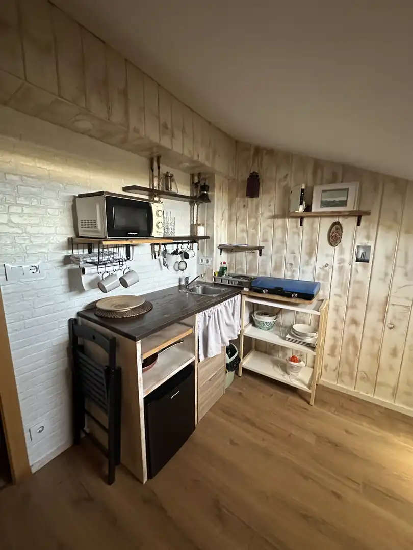 Kitchen of Attic for rent in San Vicente de la Barquera
