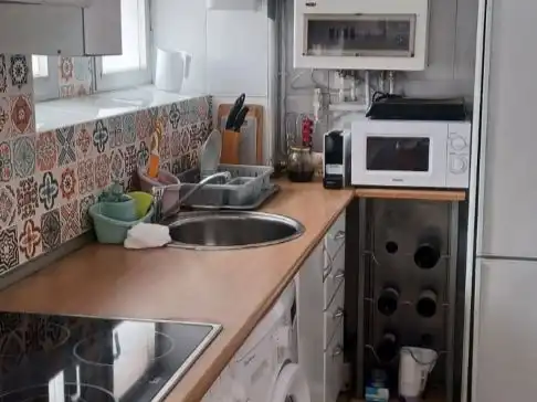 Cuina de Pis de lloguer en Salamanca Capital amb Balcó
