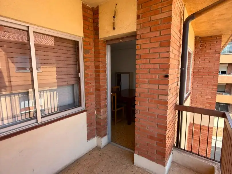 Flat for rent in Calle Jardinera, 25, Arrabal - Carrel - San Julián Balcony of Flat for rent in Teruel with Heating, Furnished and Balcony