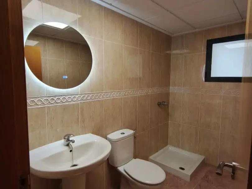 Bathroom of Flat for sale in Bigastro  with Terrace, Furnished and Balcony