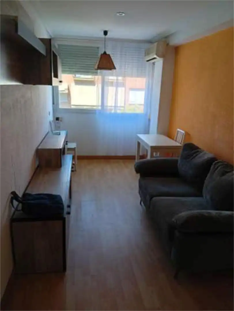 Sala de estar de Piso de alquiler en Madrid con Calefacción y Amueblado
