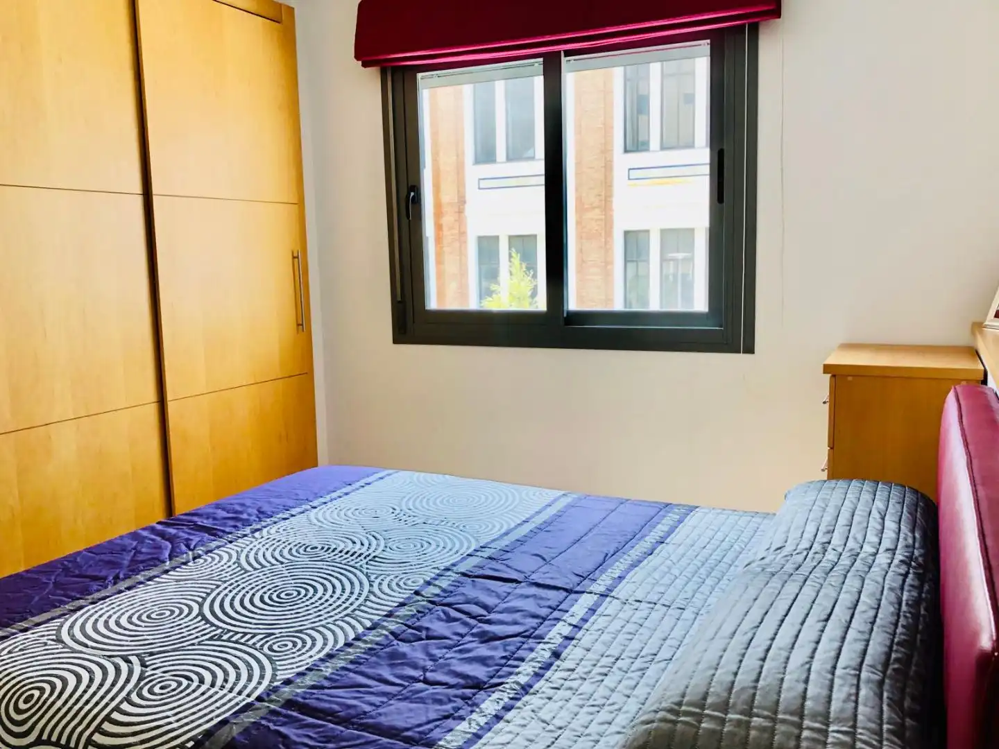 Flat for rent in Calle Pacífico, 18, Paseo Marítimo Oeste - Pacífico Bedroom of Flat for rent in Málaga Capital with Air Conditioner and Swimming Pool