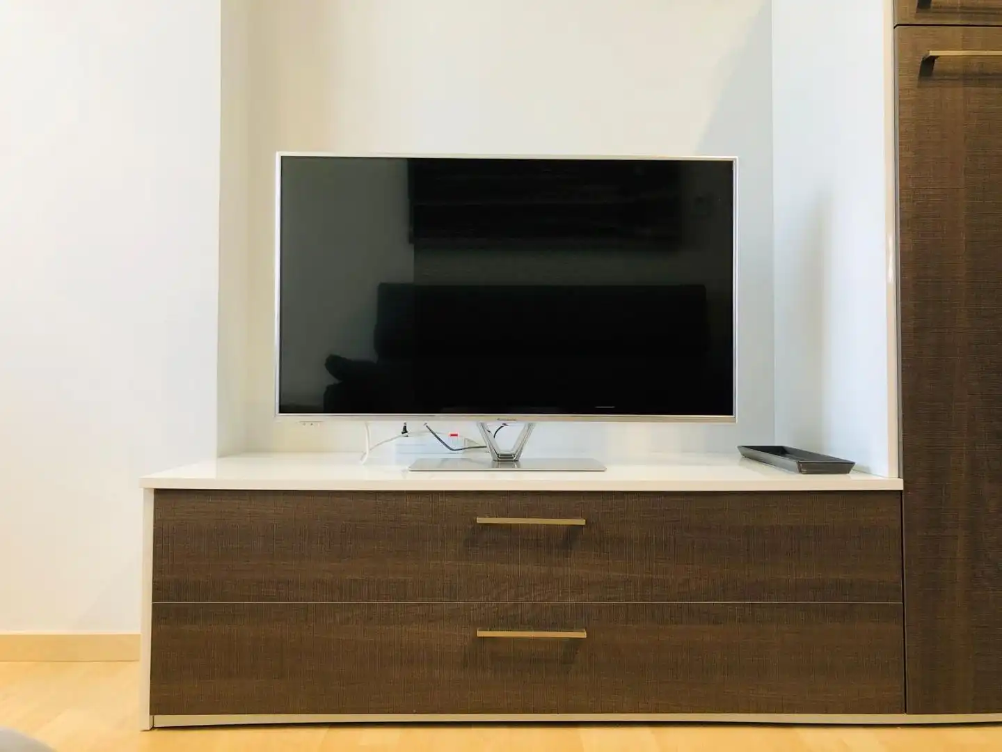 Flat for rent in Calle Pacífico, 18, Paseo Marítimo Oeste - Pacífico Living room of Flat for rent in Málaga Capital with Air Conditioner and Swimming Pool