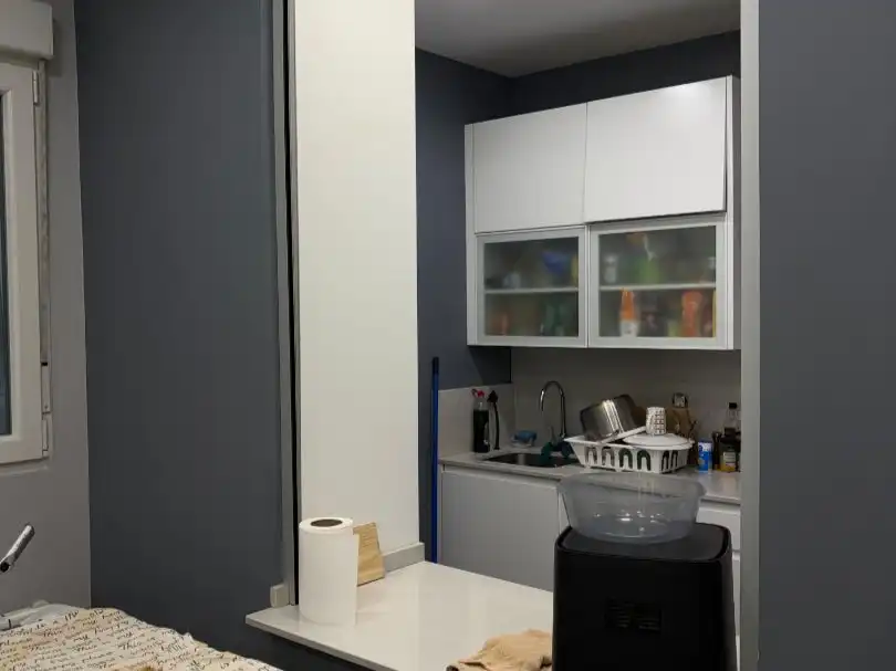 Habitación en Calle del Doce de Octubre, 17, Ibiza de Madrid Cocina de Piso para compartir en Madrid con Aire acondicionado, Calefacción y Amueblado