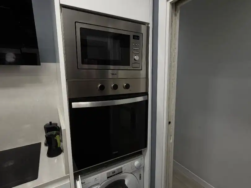 Habitación en Calle del Doce de Octubre, 17, Ibiza de Madrid Cocina de Piso para compartir en Madrid con Aire acondicionado, Calefacción y Amueblado