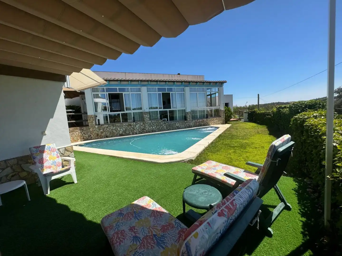 Casa o xalet en venda a Diseminado Lagos del Serrano Fase, 8, Los Lagos Piscina de Casa o xalet en venda en Guillena amb Aire condicionat, Calefacció i Jardí privat